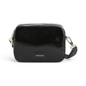 Cartera Bandolera Mediana Mujer Amphora Marguerite Negro