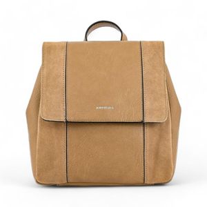 Mochila Tapa Mediana Mujer Amphora Roux Taupe