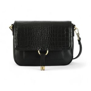 Cartera Bandolera Pequeña Mujer Amphora Lya Negro