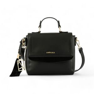 Cartera Mujer Amphora Bandolera Familie Negro