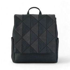 Mochila Mujer Amphora Bonet Tapa Mediana Azul Oscuro