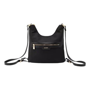 Mochila L Convertible Mujer Secret Zurich Negro
