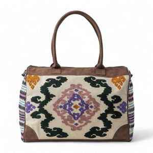 Bolso Mujer Humana Hippie Multicolor