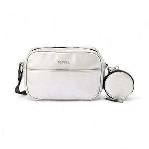 Cartera Bandolera Secret Praga Pequeña Plateado