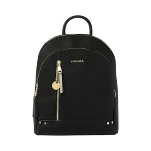 Mochila Mediana Catriel Mujer Amphora Negro