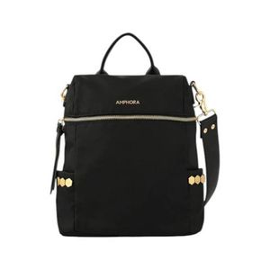 Mochila Pequeña Teriosa Mujer Amphora Negro