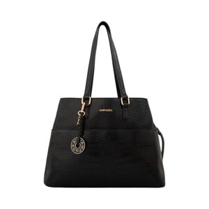 Cartera Amphora Mujer Dos Asas Génova Negro