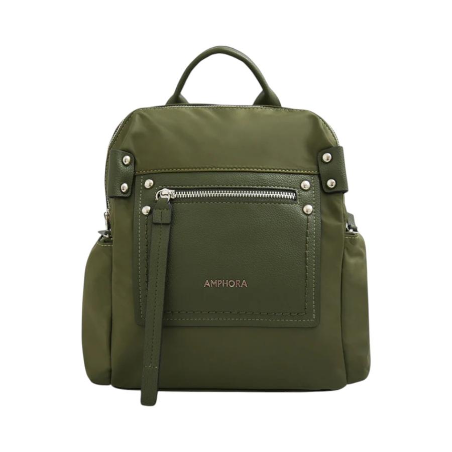 Mochila Casual Mujer Amphora Amparos Mediano Verde