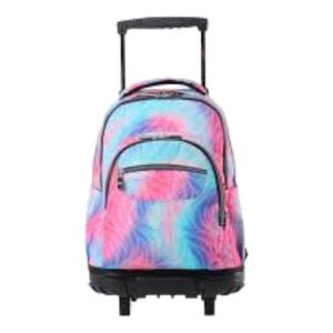 Mochila Escolar Con Ruedas Totto Estampado Tie Die