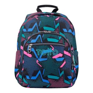Mochila Escolar Niña Totto Estampado Estrellas 19,6 Lts