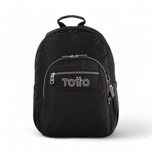 Mochila Infantil Totto Acuarela 20 Litros Negro