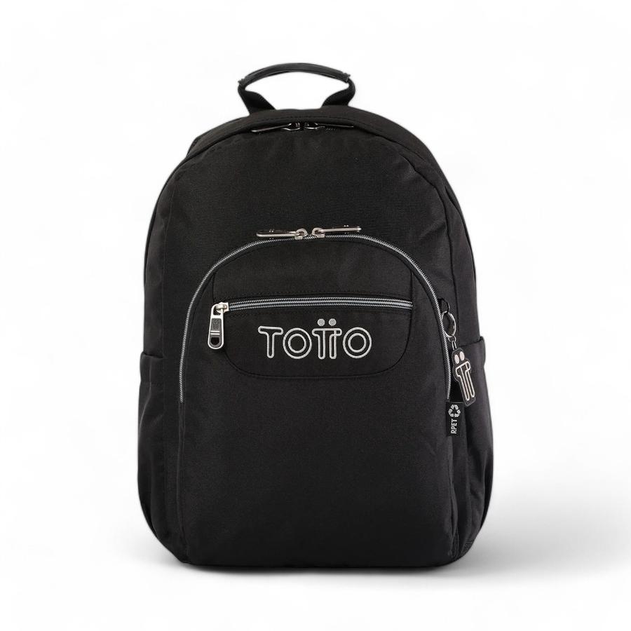 Mochila Infantil Totto Acuarela 20 Litros Negro