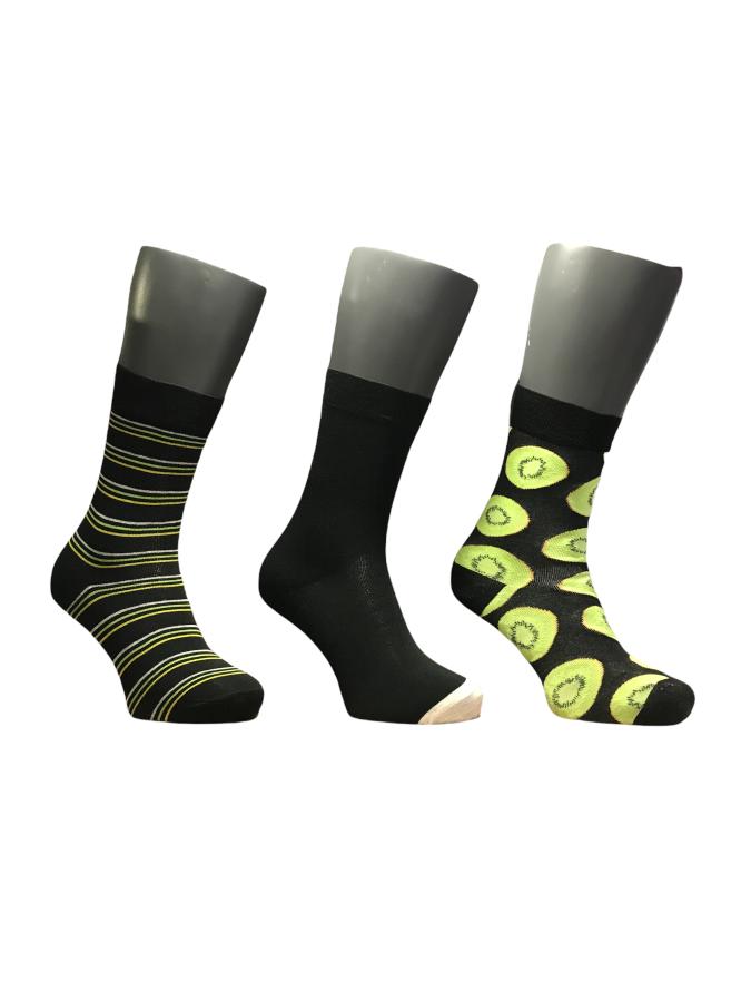 Pack 3 Calcetines Largos Kiwi Talla 39-43