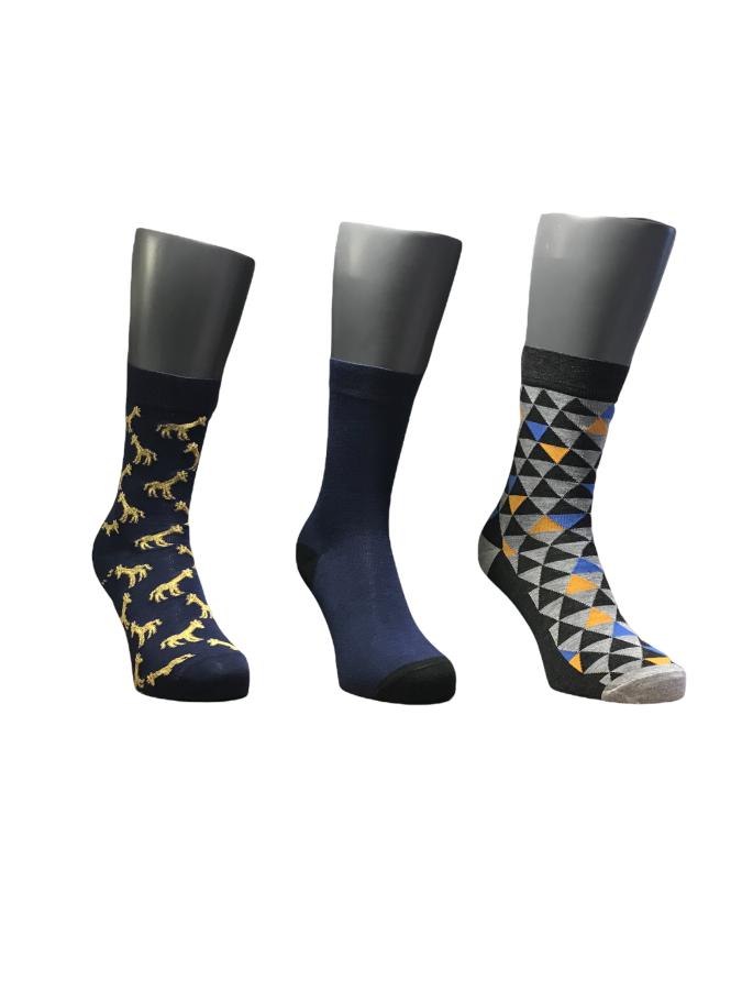 Pack 3 Calcetines Greenlife Jirafa Talla 39-43