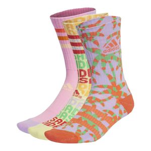 Calcetín Adidas X Farm Rio Unisex 3 Pares Multicolor