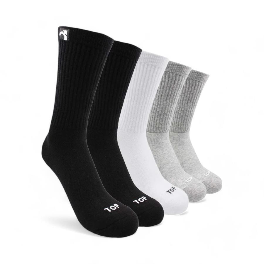Pack 5 Calcetines TOP Deportivos C1 Largos Multicolor