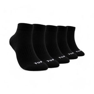 Pack 5 Calcetines TOP Deportivos Tobilleros Negro