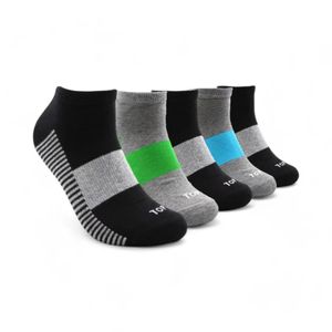 Pack 5 Calcetines Hombre TOP C4 Tobilleros Multicolor