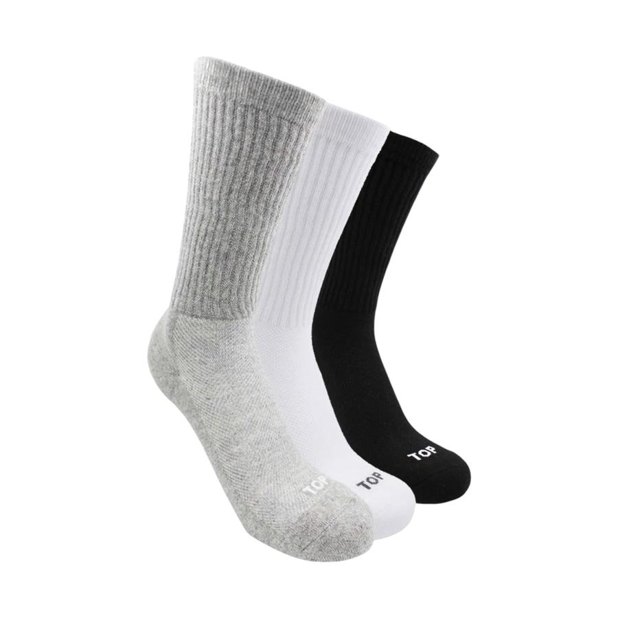 Calcetines Deportivos Largos Pack 3 C1 Hombre TOP Multicolor