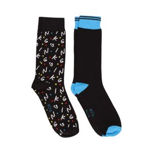 Calcetín Hombre Corto Algodón Pack 2 Negro