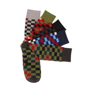 Pack 5 Calcetines Cortos Hombre Mota Fibra Bambú