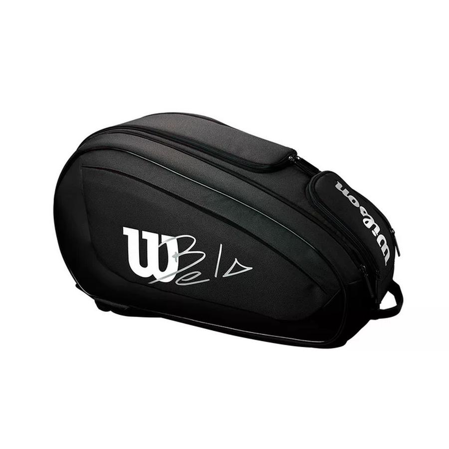 Bolso Pádel Wilson Bela Super Tour Negro