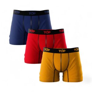 Pack 3 Boxers TOP C11 Algodón Multicolor