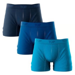 Pack 3 Boxer Medio Algodon Hombre Top 208pkp3c17 Multicolor