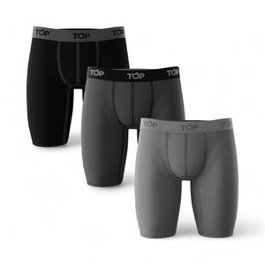 Pack 3 Boxers Hombre TOP C2 Algodón Largo Multicolor