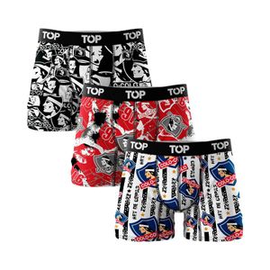 Boxer Hombre Top Pack 3 Algodón Colo Colo Multicolor