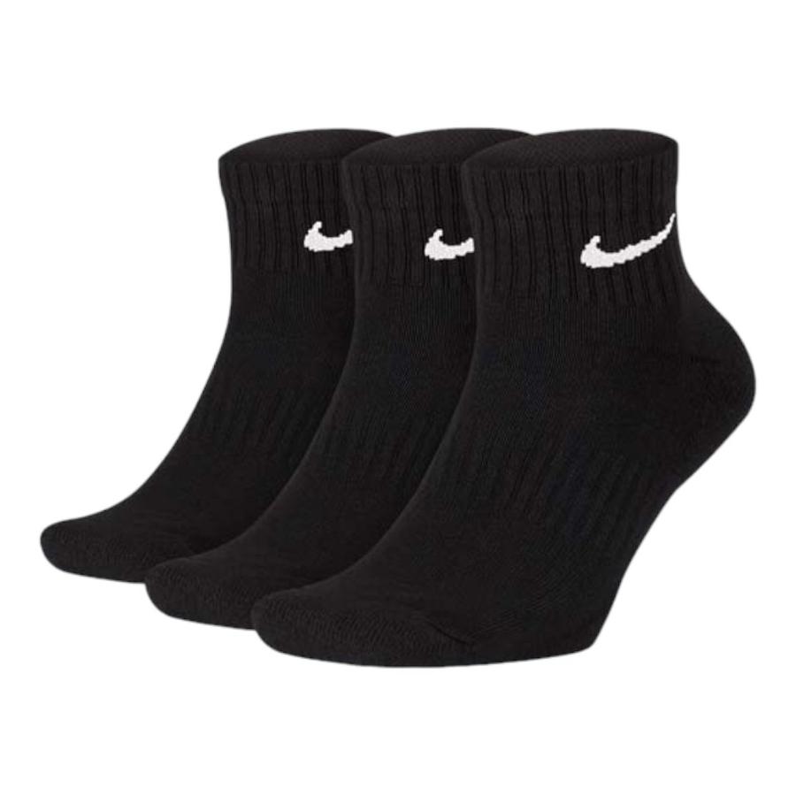 Calcetín Deportivo Hombre Nike Everyday Cushioned Negro