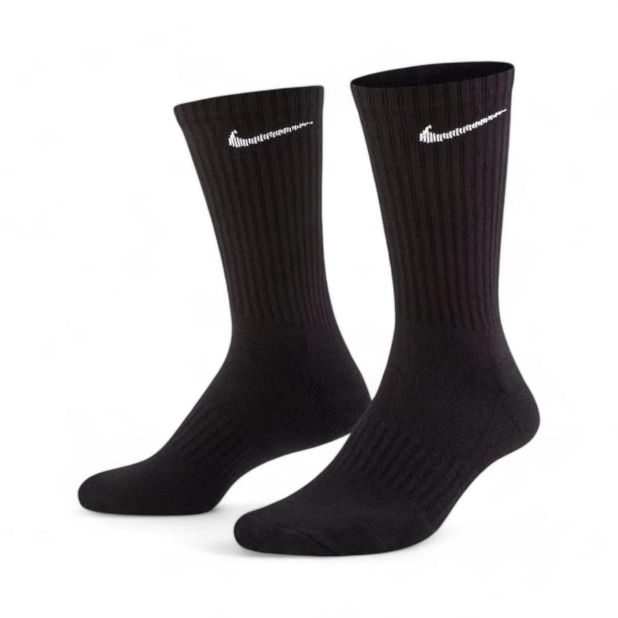 Pack 3 Calcetines Nike Everyday Cushioned 3/4 Negro