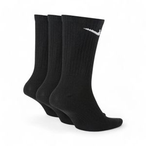 Pack 3 Calcetines Unisex Nike Everyday 3/4 Negro