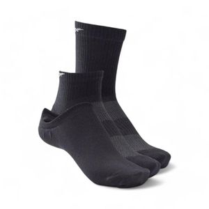 Pack 3 Calcetines Deportivos Reebok All Purpose Negro