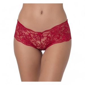 Pantaleta De Encaje Mujer Lady Genny Rojo