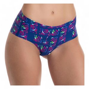 Pantaleta Microfibre Corte Laser Mujer Lady Genny Azul