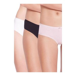 Pack 3 Calzones Mujer Intime Culotte Encaje Rosado