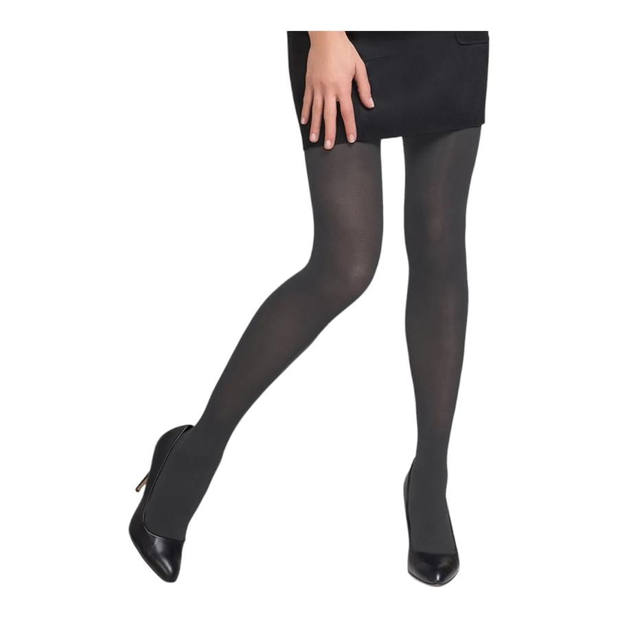 Panty Mujer Caffarena Microfibra 80 Gris