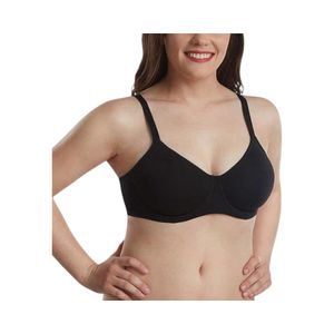 Sosten Mujer Flores 11681 Estomaguillo Copa C Negro