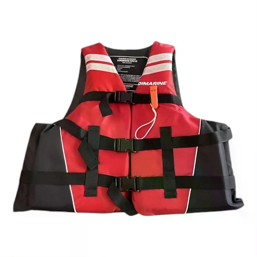 Chaleco Salvavida III Dimarine Rojo/Gráfito