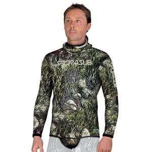 Caza Submarina Chaqueta 7mm Sea Green