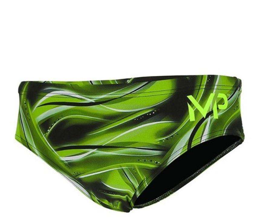 Traje De Baño Diablo Corto Verde Hombre