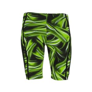 Traje De Baño Diablo Largo Verde Hombre