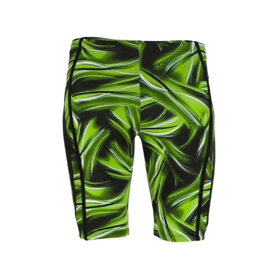 Traje De Baño Diablo Largo Verde Hombre