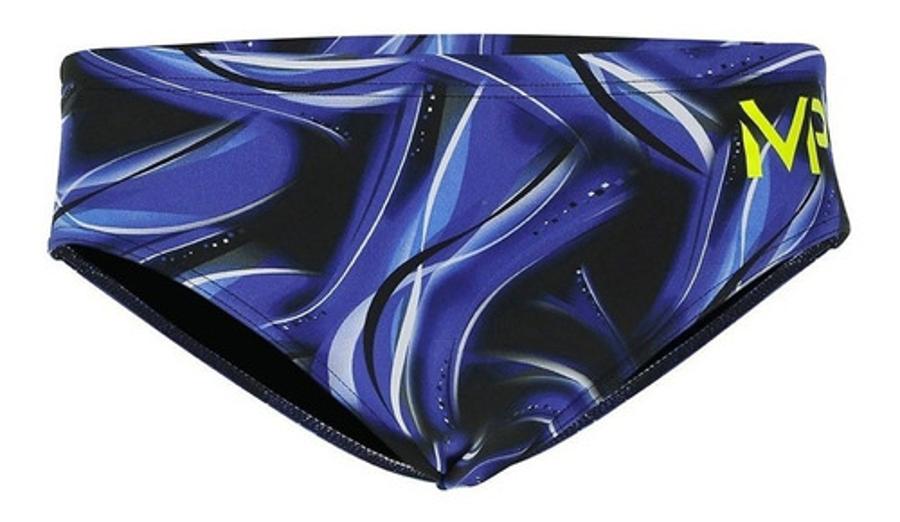 Traje De Baño Diablo Corto Azul Hombre