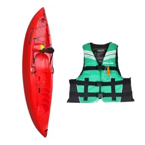 Combo Kayak Single Puyehue + Chaleco Salvavidas Deportivo