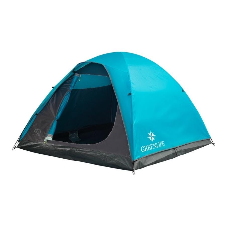 Carpa Greenlife Impermeable 3 Personas Maullín Azul