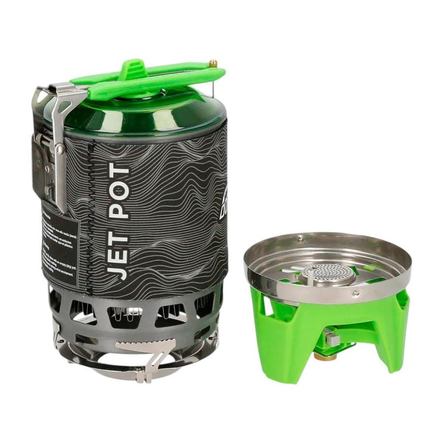 Cocinilla Con Olla de Ebullición Doite Jet Pot Verde - Dimarine.cl