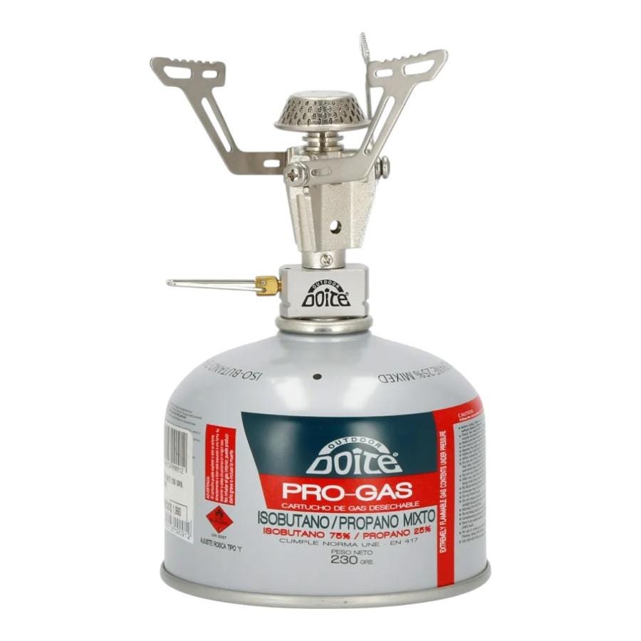 Cocinilla Compacta Fireman Pro Plateado Doite