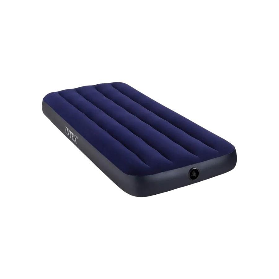 Colchon Inflable 1 Plaza Intex Azul